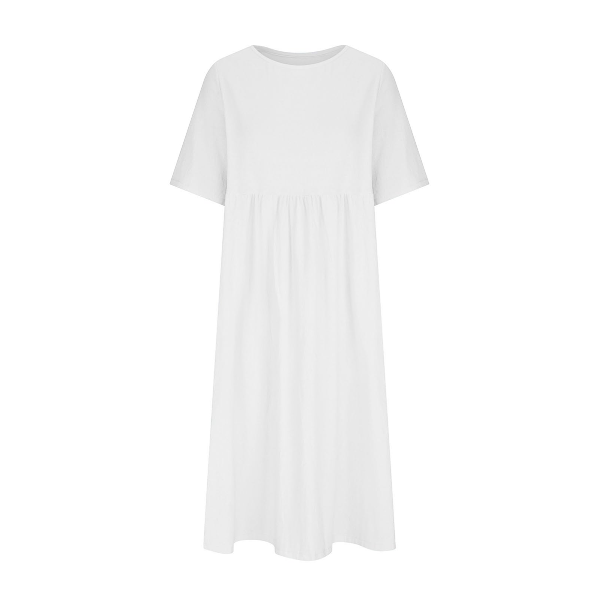 🔥 Women's Casual Cotton-Linen Dress — Lightweight and breathable, exuding effortless style