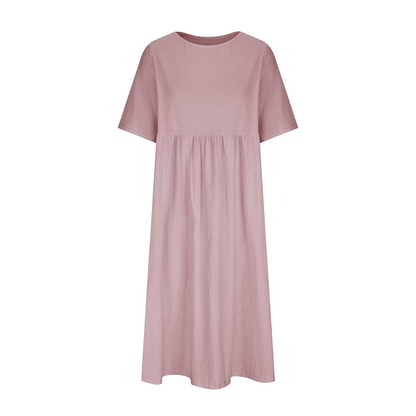 🔥 Women's Casual Cotton-Linen Dress — Lightweight and breathable, exuding effortless style