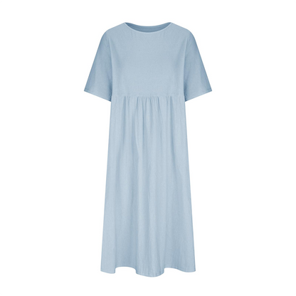 🔥 Women's Casual Cotton-Linen Dress — Lightweight and breathable, exuding effortless style